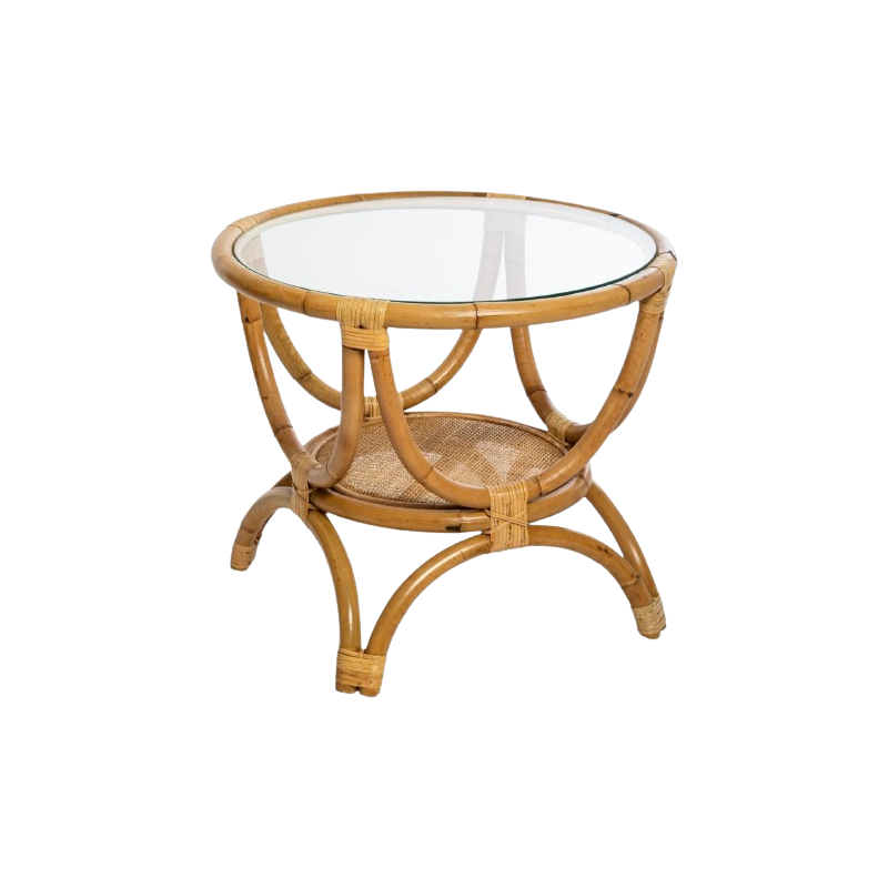 MESA AUXILIAR DE RATÁN 'FARAH'