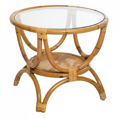 MESA AUXILIAR DE RATÁN 'FARAH'