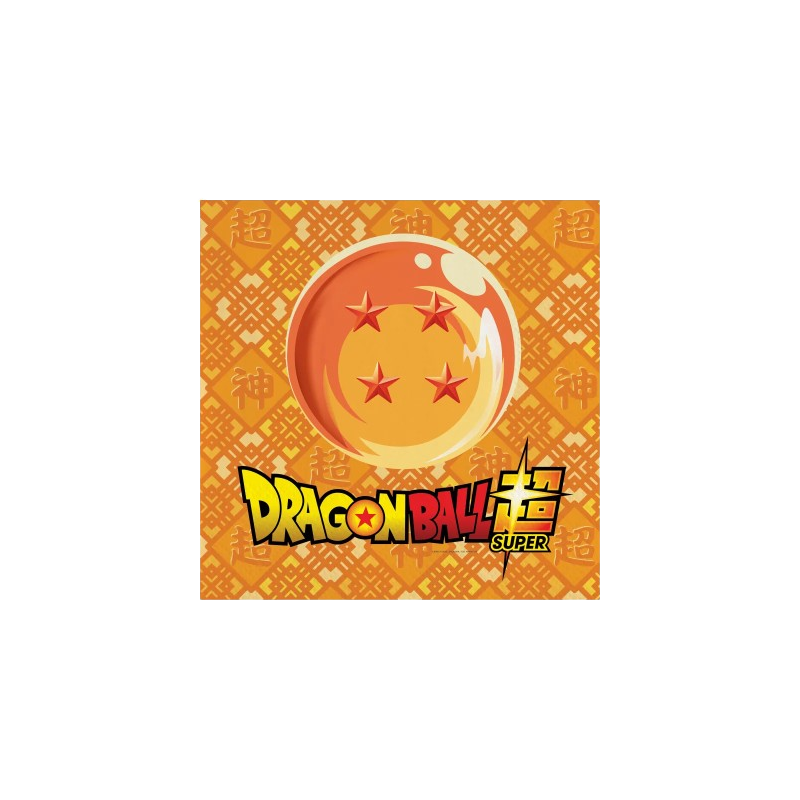 SERVILLETAS DRAGON BALL 2 CAPAS 20 UDS