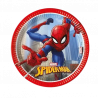 PLATO DE CARTÓN SPIDERMAN 20 CM