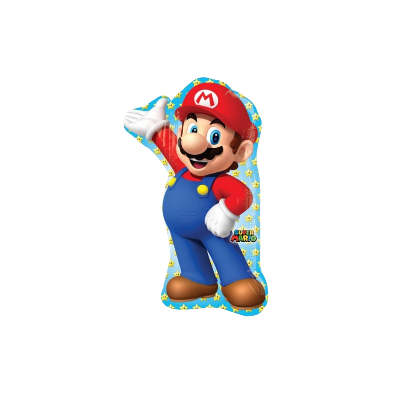 GLOBO SUPERSHAPE SUPER MARIO 84CM