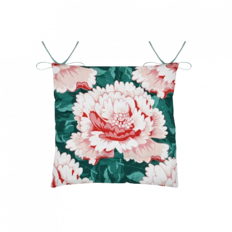 COJÍN DE SILLA - ESMERALDA SAKAI - 16 PUNTOS 38x38CM