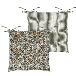 COJÍN DE SILLA - SOLEIA MULTICOLOR - 9 PUNTOS 38x38CM