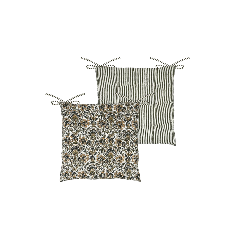 COJÍN DE SILLA - SOLEIA MULTICOLOR - 9 PUNTOS 38x38CM