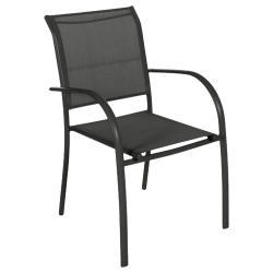 SILLA APILABLE PIAZZA EN GRIS GRAFITO