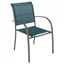 SILLA APILABLE PIAZZA EN AZUL PATO
