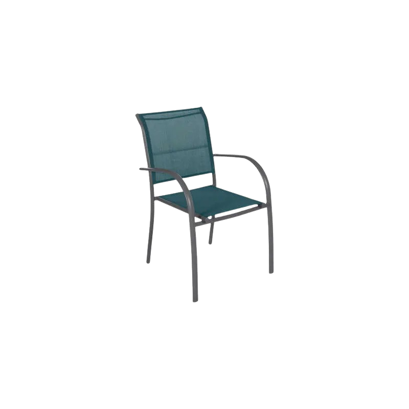 SILLA APILABLE PIAZZA EN AZUL PATO