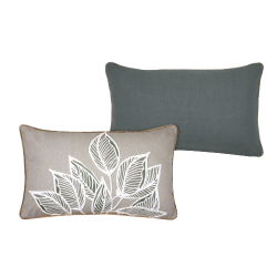 COJÍN RECTANGULAR MANISA NATUREL 30x50