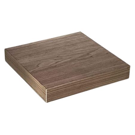 ESTANTE FLOTANTE DE MADERA MARRÓN