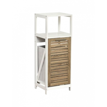 ARMARIO DE BAÑO CON CESTA DE COLADA