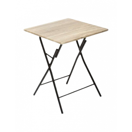 MESA PLEGABLE 60x60CM MADERA
