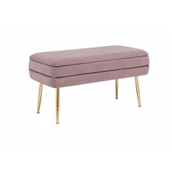 BANCO PAVLINA MAUVE CON CONTENEDOR