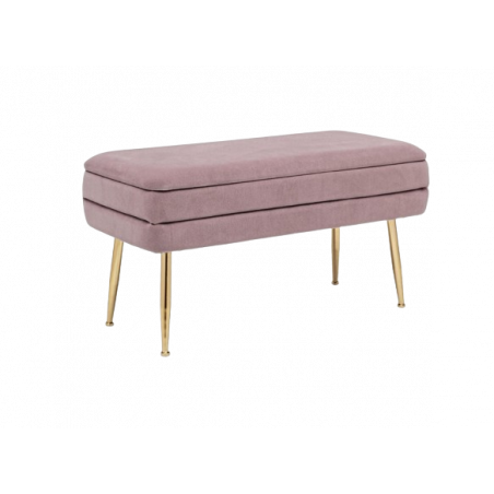 BANCO PAVLINA MAUVE CON CONTENEDOR