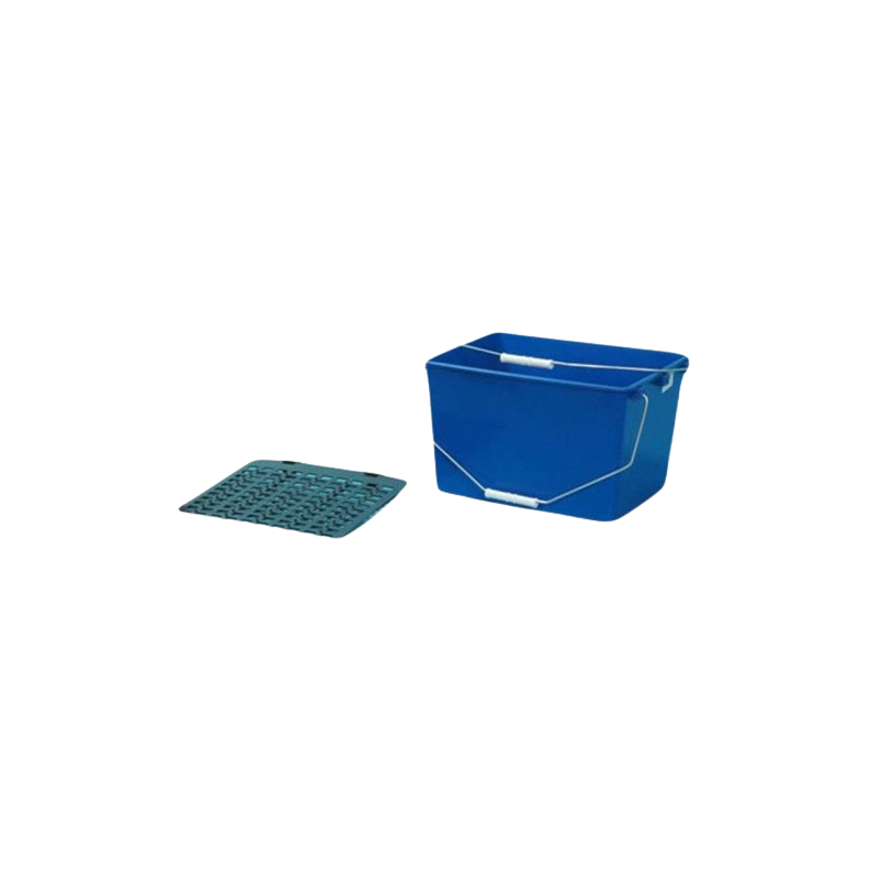 CUBETA PINTOR AZUL CON REJILLA - 16L CUBETA PINTOR AZUL CON REJILLA - 16L