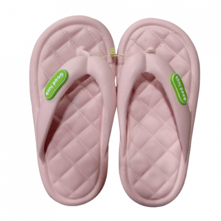 CHANCLAS MUJER ACOLCHADAS Y ANTIDESLIZANTES - ROSA