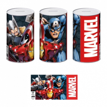 HUCHA DE METAL VENGADORES