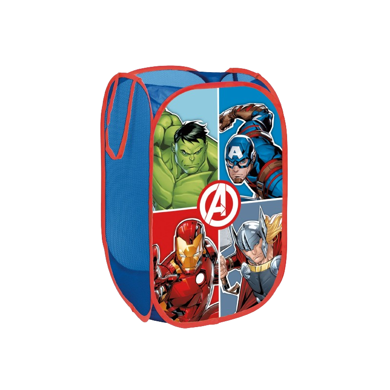 CONTENEDOR - ORGANIZADOR TEXTIL INFANTIL - LOS VENGADORES