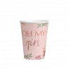 VASO DE CARTÓN OH MY GIRL ROSA
