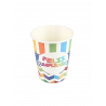 VASO DE CARTÓN FELIZ CUMPLEAÑOS