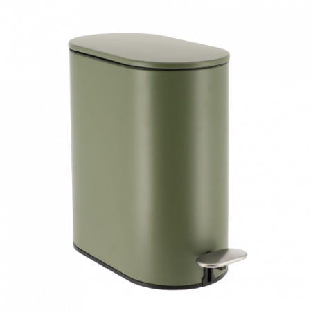 CUBO DE BASURA - ACERO INOXIDABLE - CAQUI
