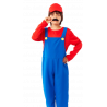 DISFRAZ DE FONTANERO ROJO