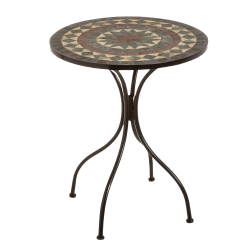 CONJUNTO DE MESA Y 2 SILLAS SIMETRIC METAL
