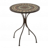 CONJUNTO DE MESA Y 2 SILLAS SIMETRIC METAL