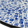 CONJUNTO DE MESA Y 2 SILLAS OCEAN METAL