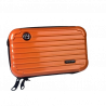 ESTUCHE DURO EN FORMA DE MALETA - NARANJA