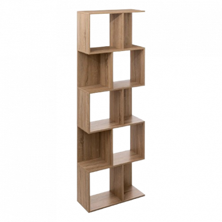 ESTANTERÍA DOBLE COLUMNA - BEIGE