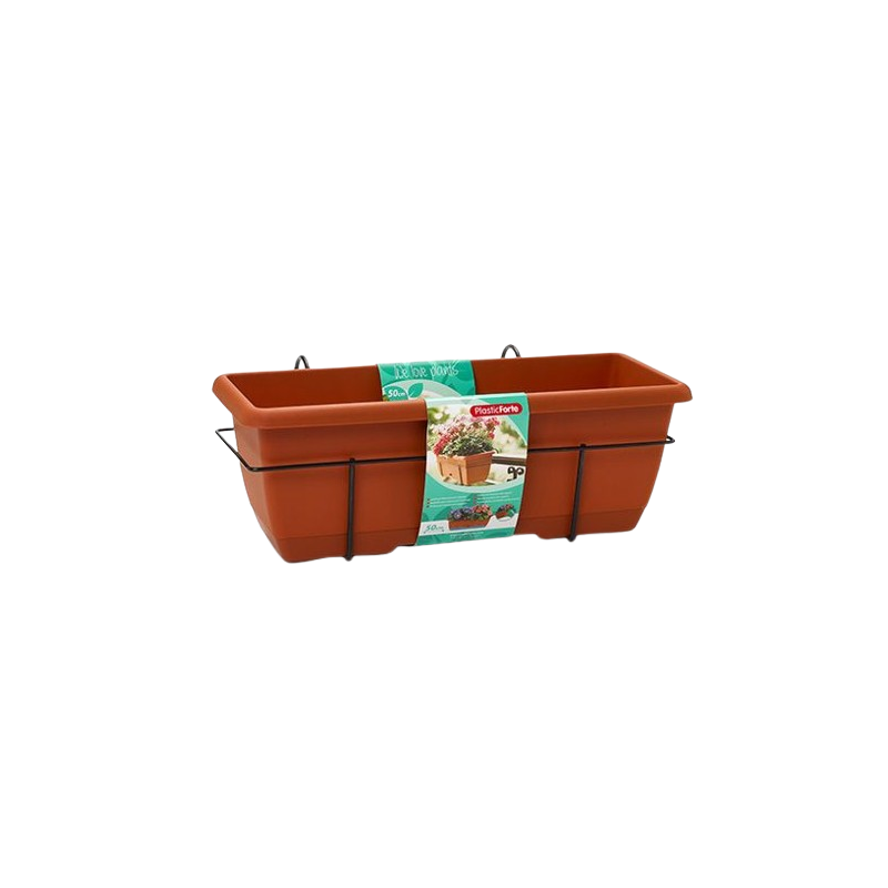 JARDINERA CON SOPORTE  50 CM