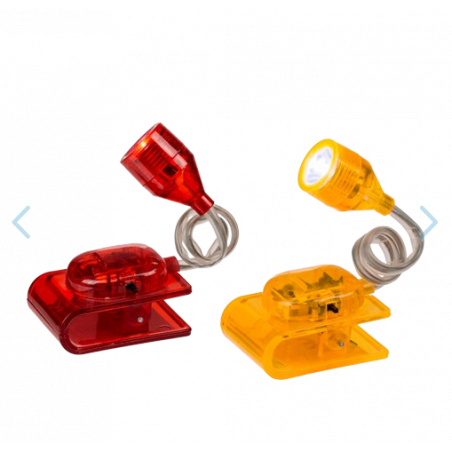 LÁMPARA DE LECTURA CON LUZ LED