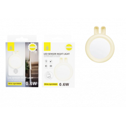LUZ NOCTURNA QUITAMIEDOS CON SENSOR LED