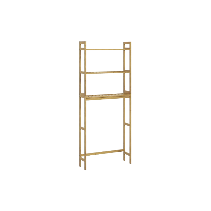 MUEBLE DE BAÑO SOBRE INODORO BAMBÚ 3 ESTANTES