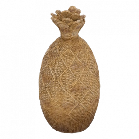 PIÑA DECORATIVA EN RESINA 28CM