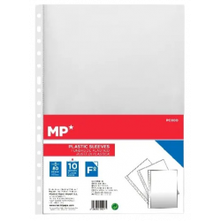 FUNDA A4 CRISTAL - PACK 10