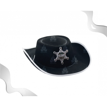 GORRO DE SHERIFF PARA NIÑO