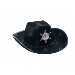 GORRO DE SHERIFF PARA ADULTO