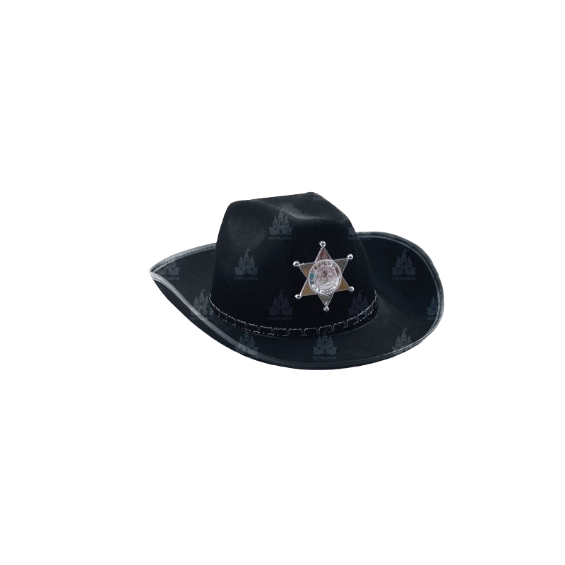 GORRO DE SHERIFF PARA ADULTO GORRO DE SHERIFF PARA ADULTO