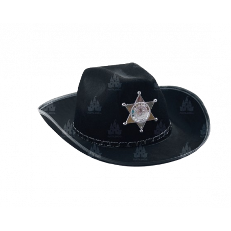 GORRO DE SHERIFF PARA ADULTO