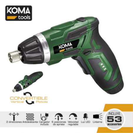 ATORNILLADORA REVERSIBLE KOMA TOOLS 08723