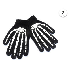 GUANTES ESQUELETO CORTOS 11237