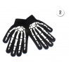 GUANTES ESQUELETO CORTOS 11237