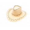 GORRO DE SHERIFF EN BEIGE