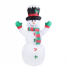 MUÑECO DE NIEVE HINCHABLE CON LED - 240CM