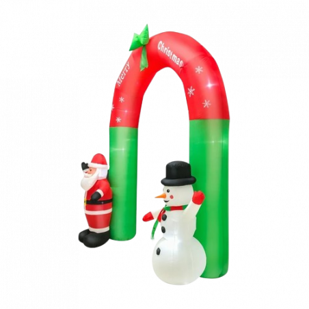 ARCO DE NAVIDAD HINCHABLE 250CM