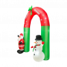 ARCO DE NAVIDAD HINCHABLE 250CM
