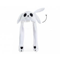 GORRO DE OREJAS MÓVILES  - FANTASMA