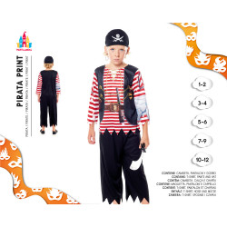 DISFRAZ PIRATA PRINT