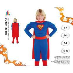 DISFRAZ SUPER HÉROE